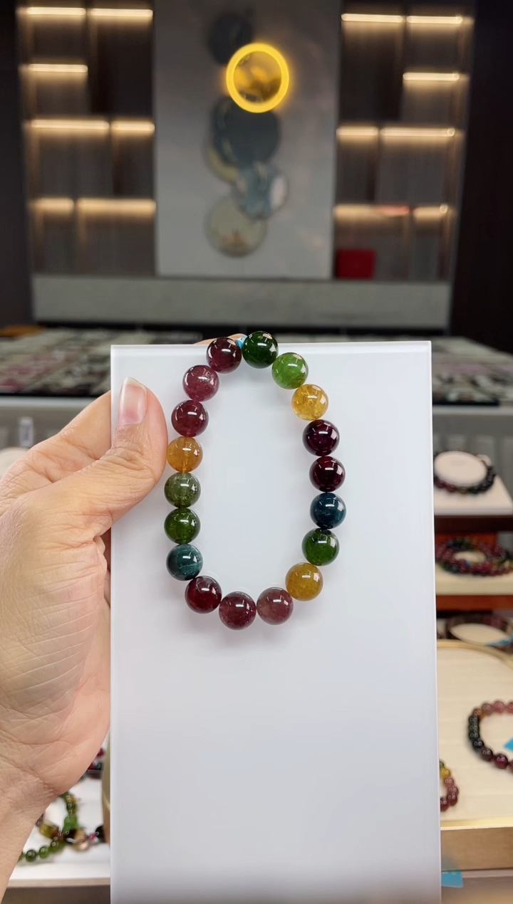 【闪购商品】碧玺单圈手串未镶嵌（多样性发一条）Q   