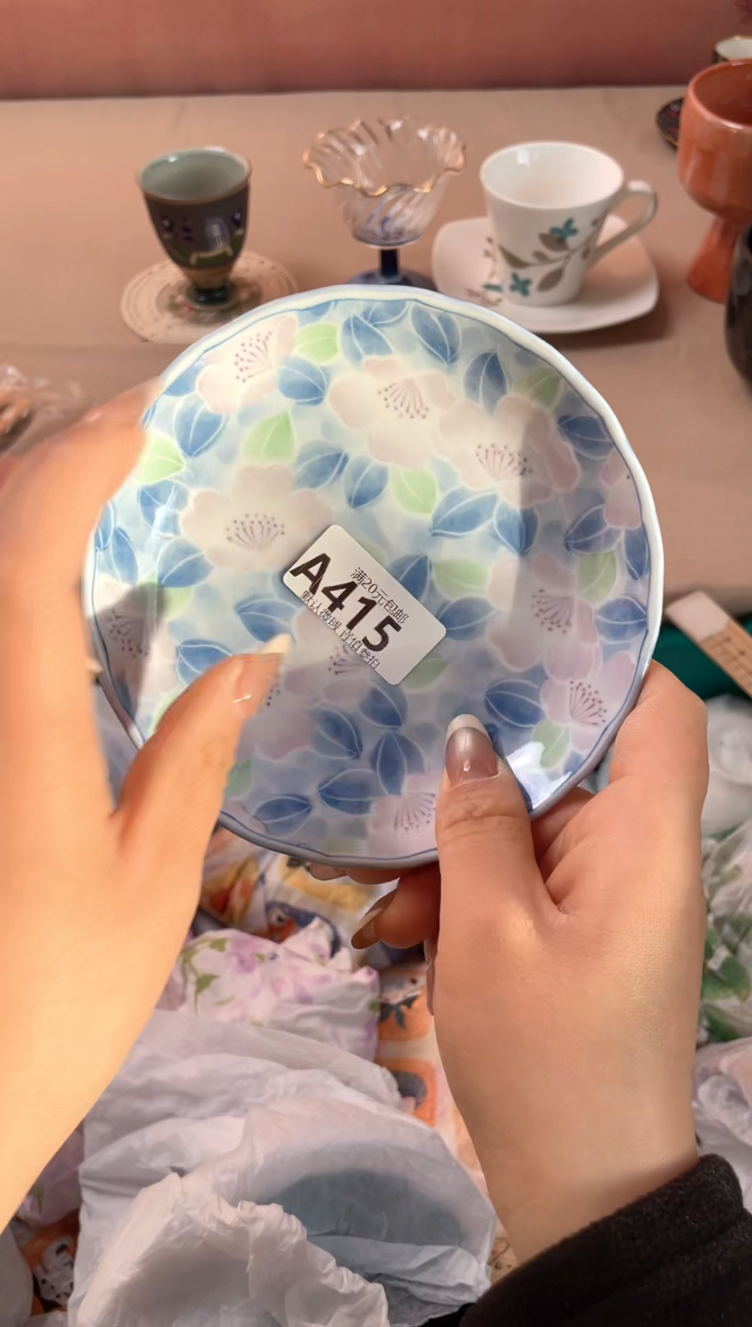 瓷片J**?瓷器瓷器A415