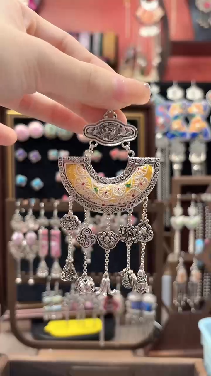 织绣?****? 云织谣民族风精美饰品  133+链子