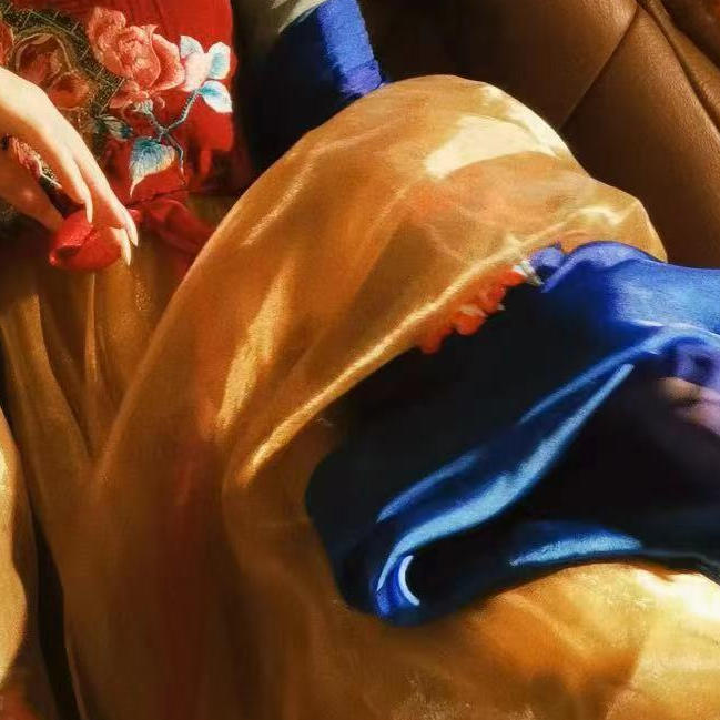 【迦楼罗·素披帛】子颂汉服瑕疵清仓不退不换