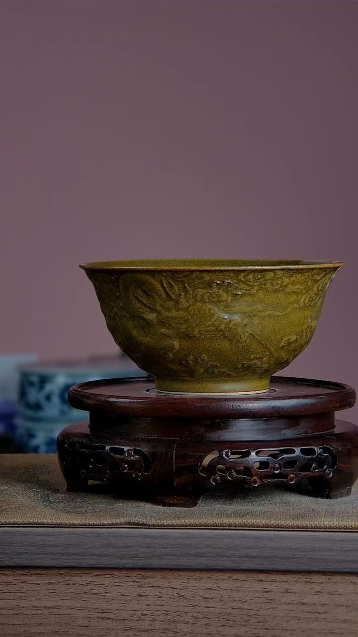 【闪购商品】景韵堂仿清茶叶末釉