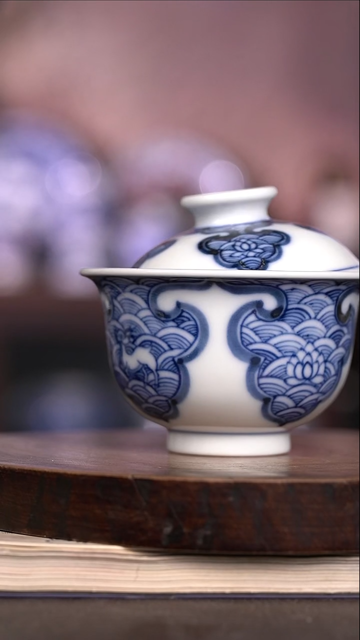 微瑕福利 现代瓷大布袋柴窑暇