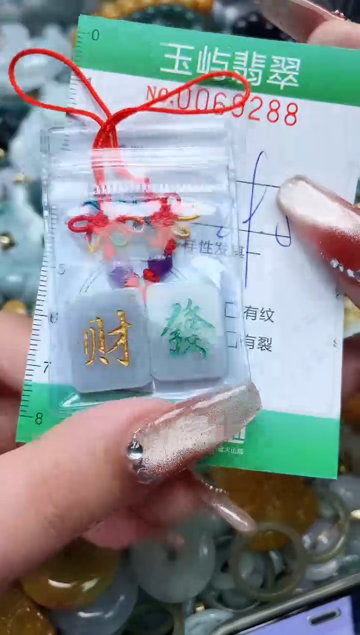 【闪购商品】翡翠颈饰未镶嵌闪购0069288多样性发其一