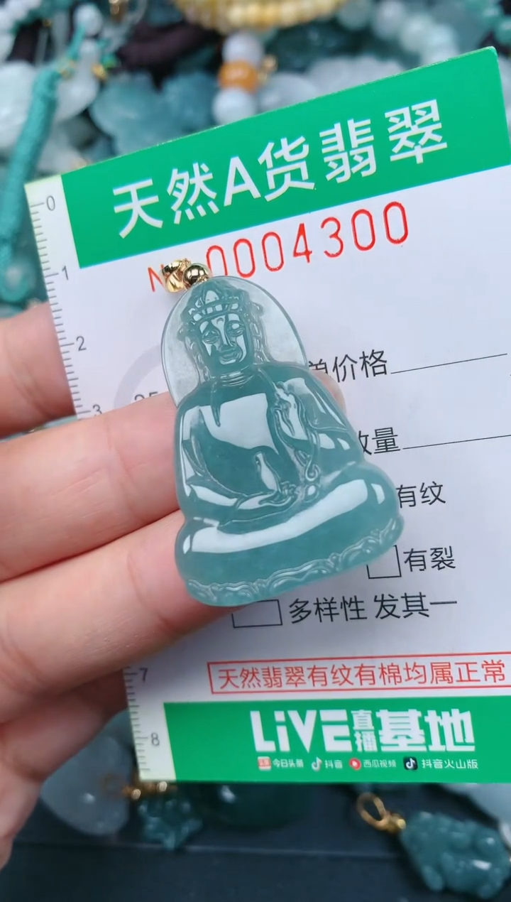 颈饰未镶嵌翡翠.0004300