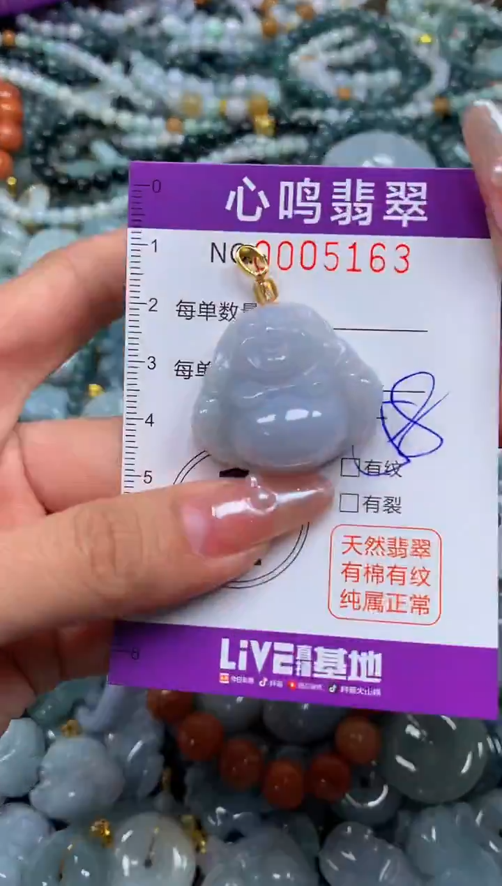 颈饰未镶嵌翡翠闪购005163