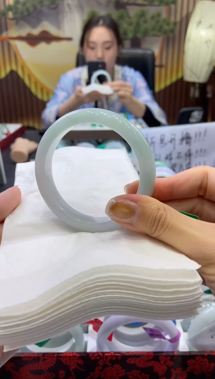 未镶嵌手镯翡翠0008983