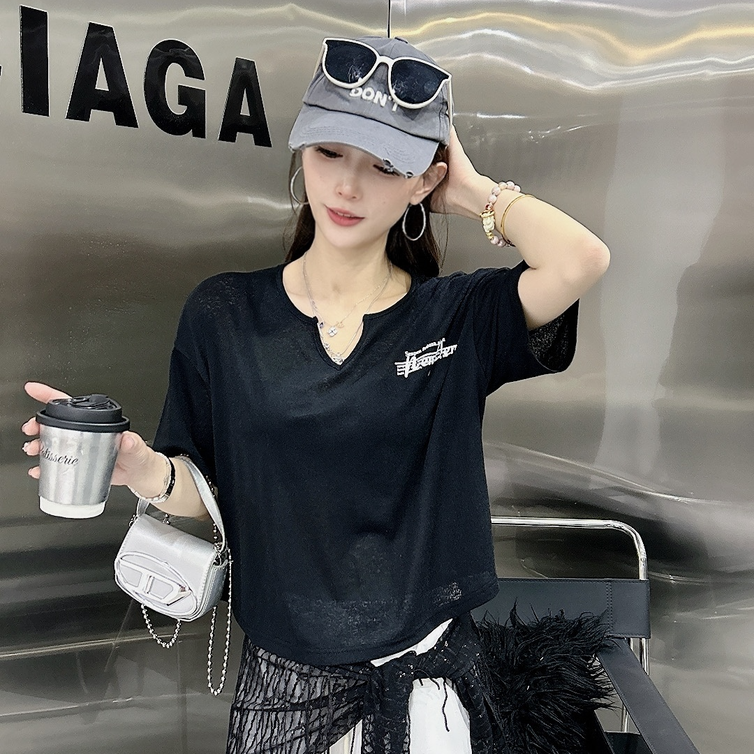 （2）9575冰感宽松T恤