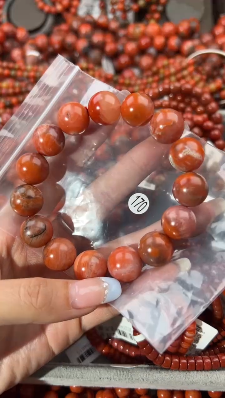 未镶嵌手串南红玛瑙15+