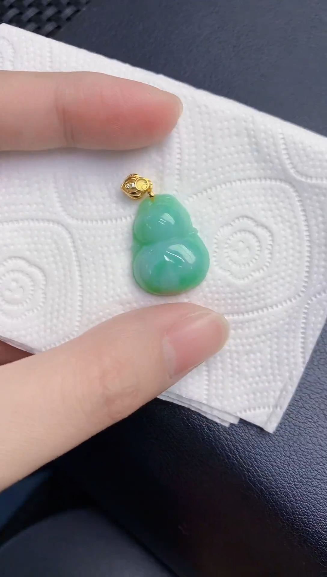 颈饰未镶嵌翡翠天然翡翠缅甸A货