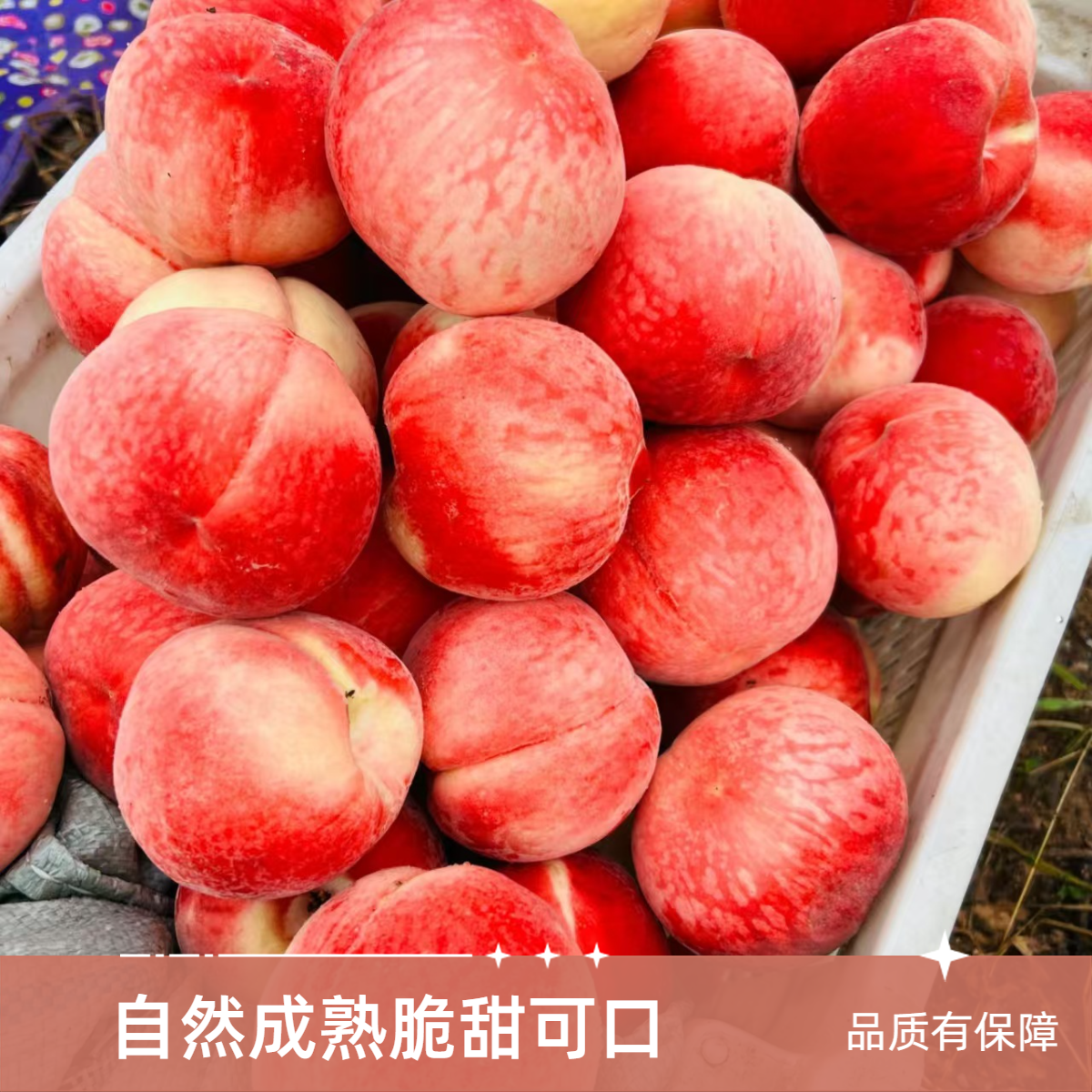 平谷新鲜久保大桃  限时福利升级发货！脆甜可口桃味浓郁当天现摘新鲜发货京东顺丰包邮北京市