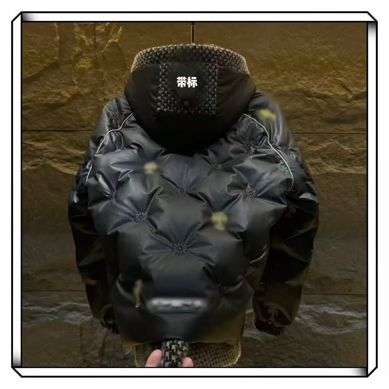 晖MY-28179【新年限定】90羽绒 珠宝五金 老钱和先锋的碰撞 男女款