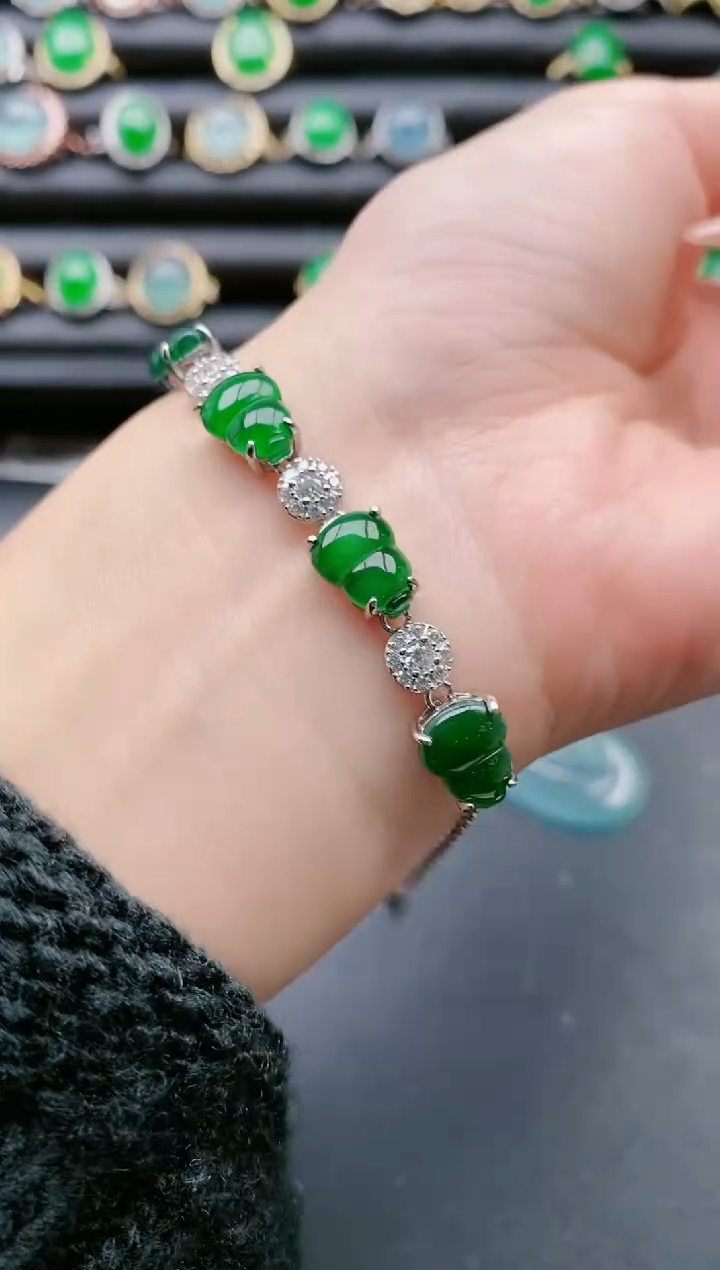 【闪购商品】翡翠戒指银S925镶嵌1111111