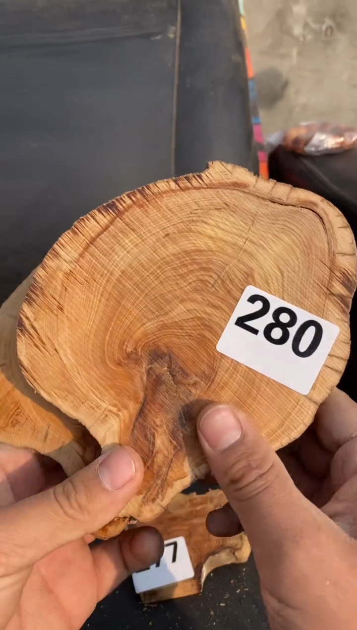 柏木（崖柏）太行陈化崖柏切片！随机（1单1片）280