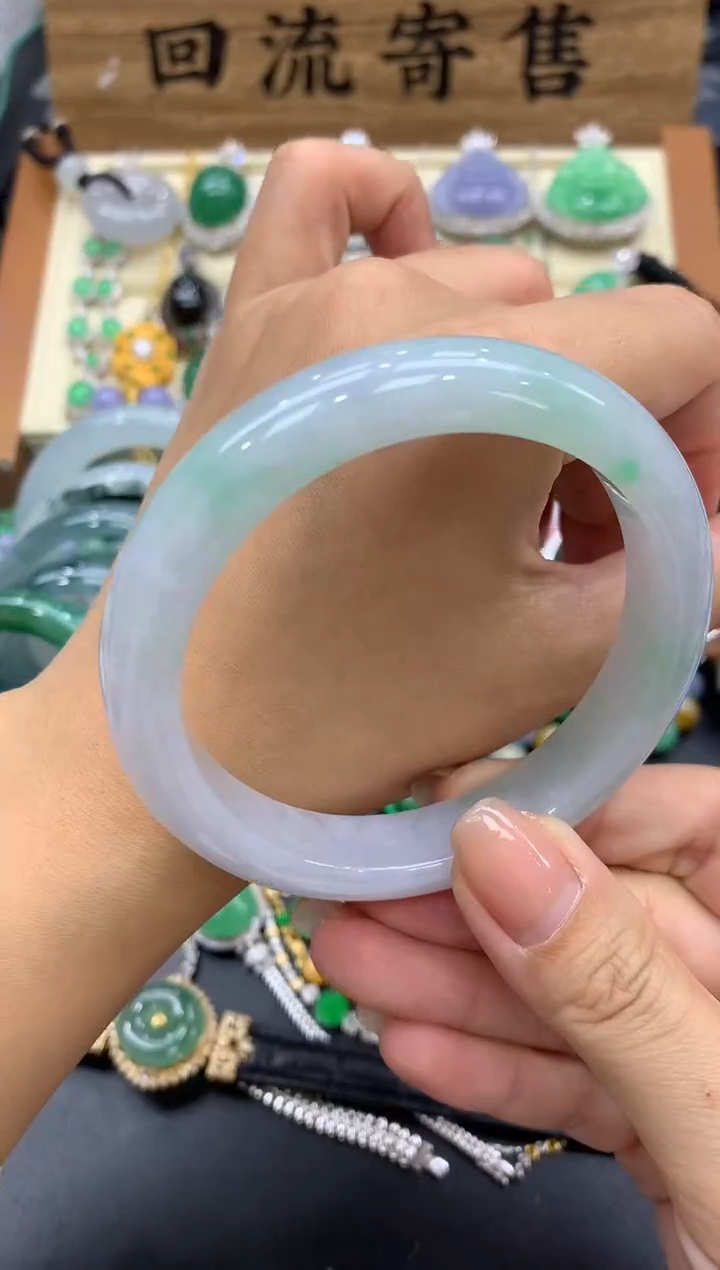 【闪购商品】翡翠手镯未镶嵌489-中国好珍宝
