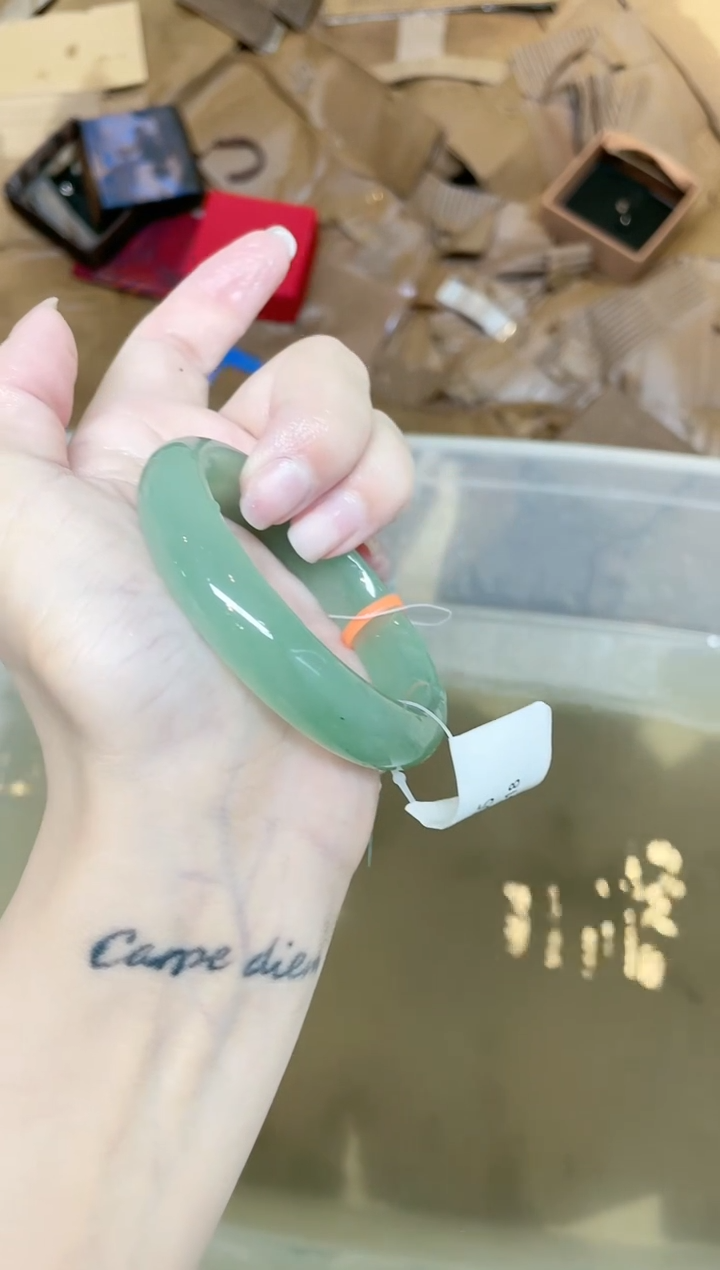 石英质玉手镯未镶嵌1005-55