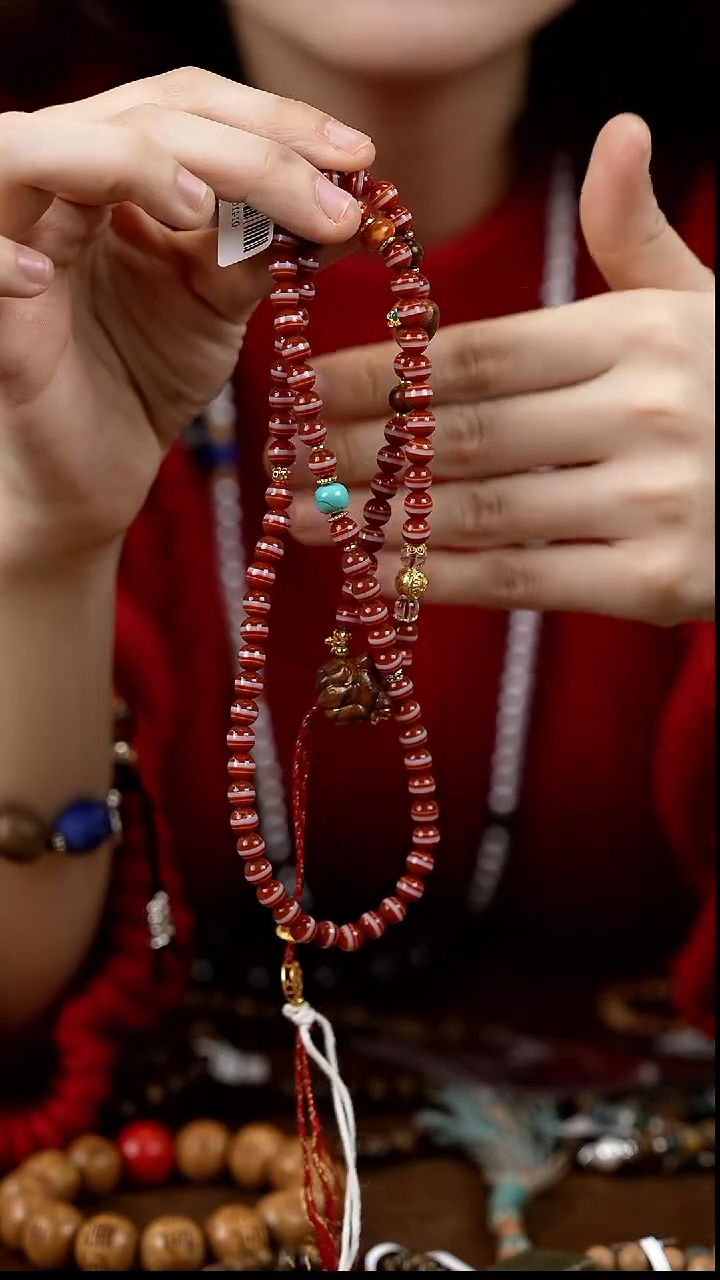 未镶嵌项链玛瑙/玉髓药师珠项链多样发一/情愫/