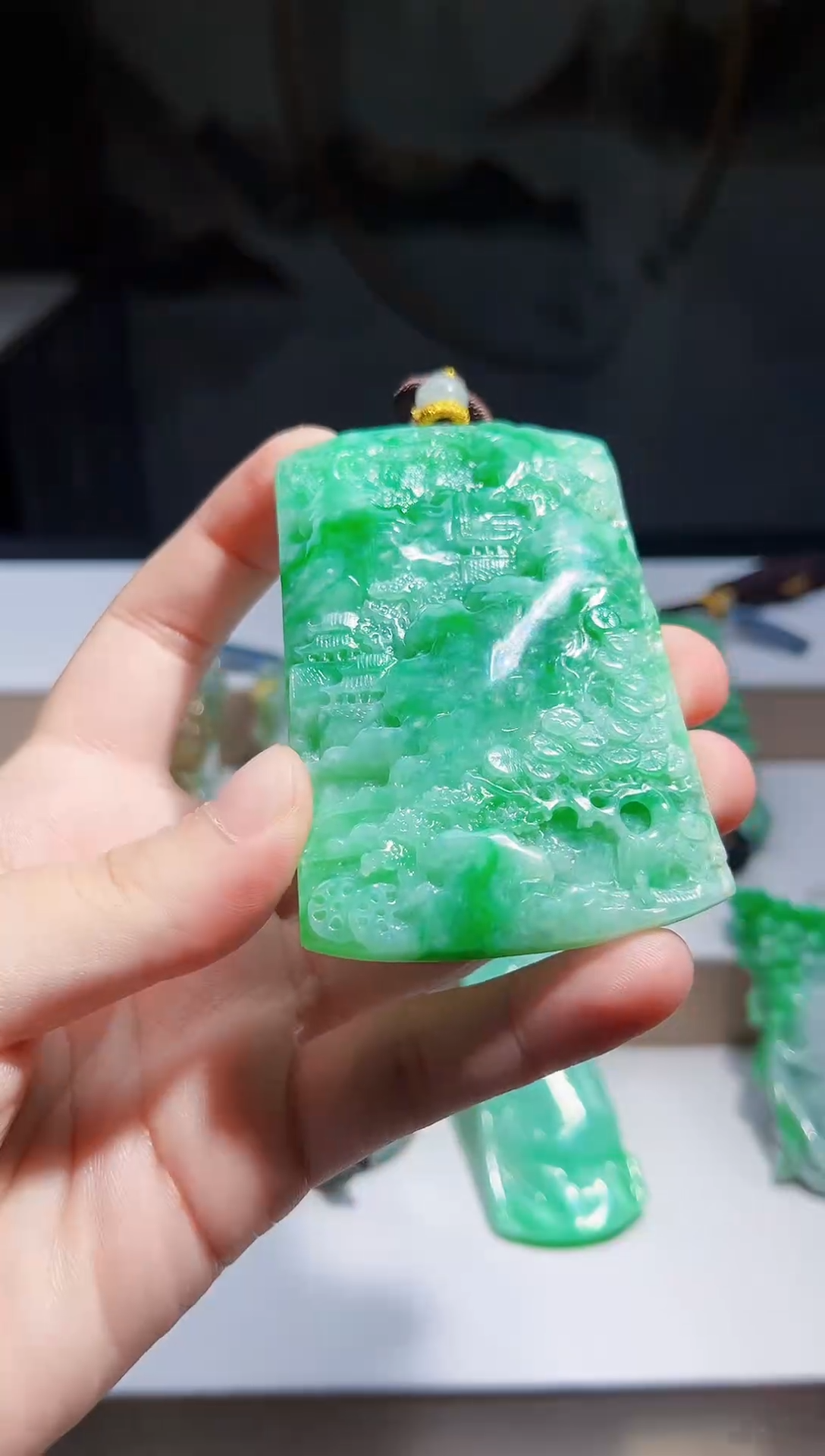 未镶嵌定制翡翠挂件
