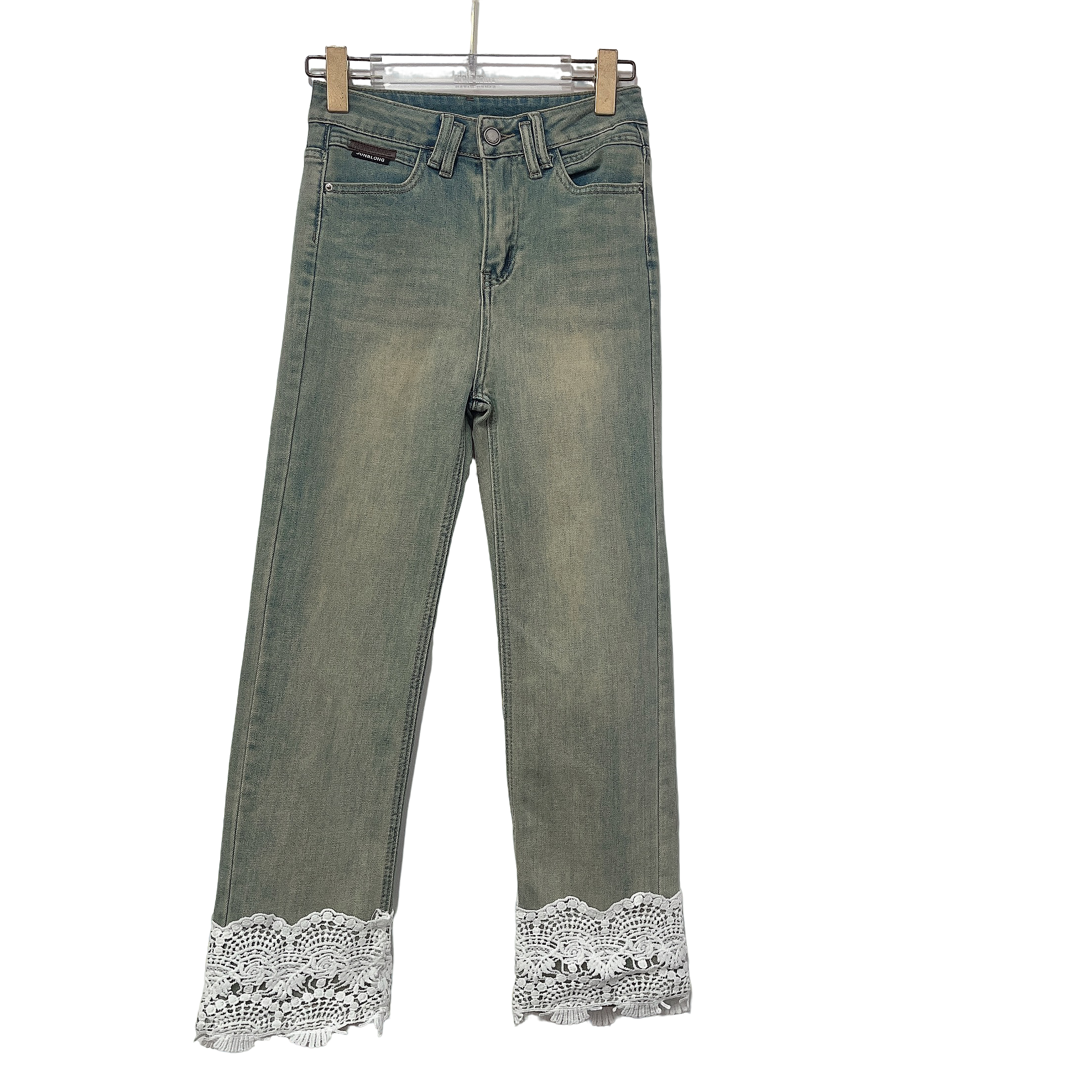 【小依专享】K3F2016X时尚简约裤子牛仔裤直筒-2016