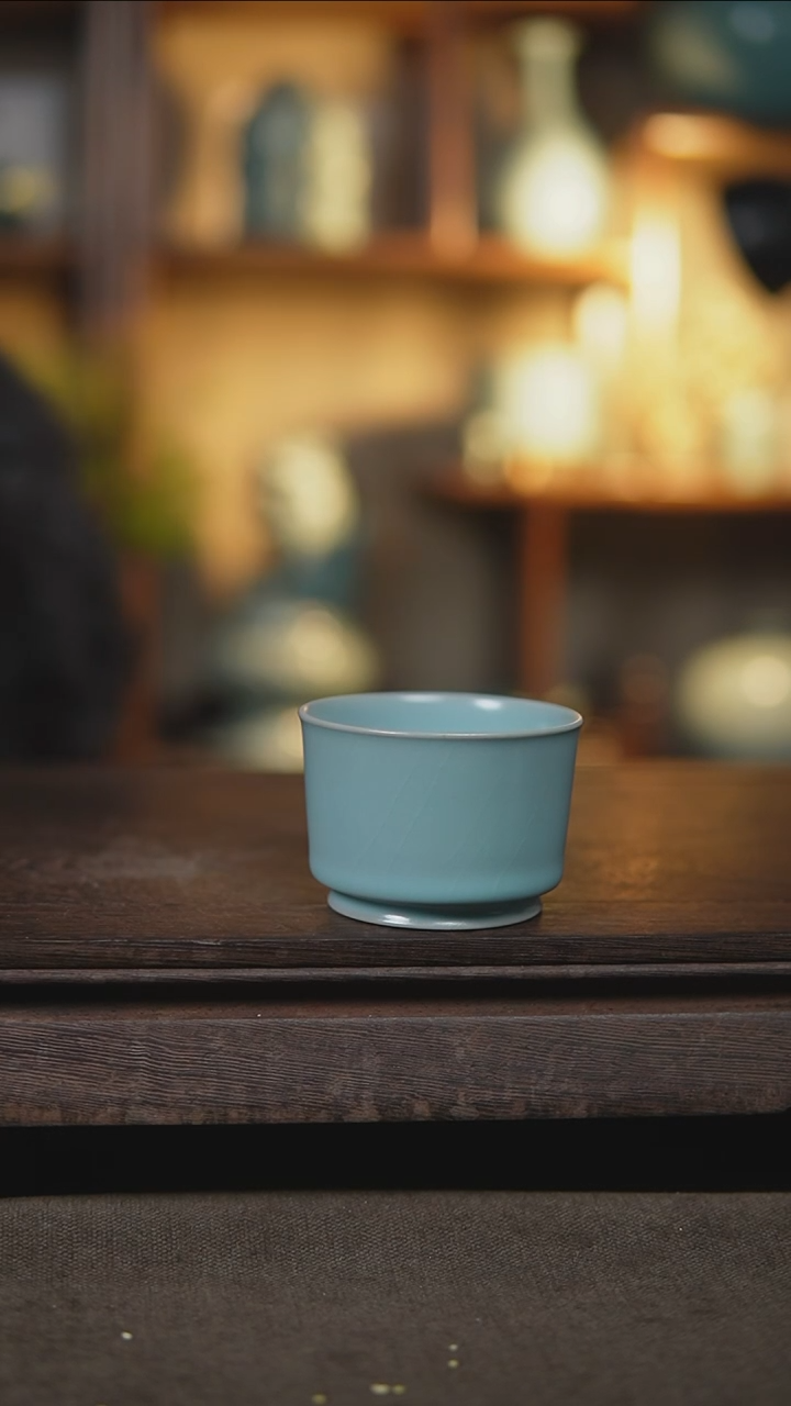 【闪购商品】杯仿古宋臻釉容天杯一级