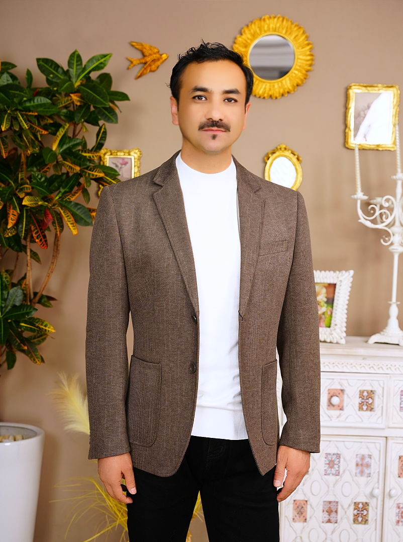 【全国包邮】2025款春秋花插肩袖西服上装秋春季常规款商务休闲