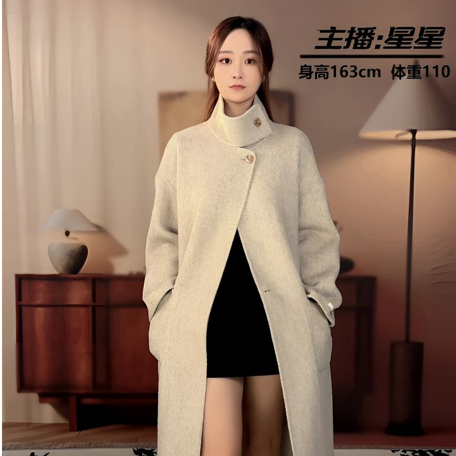 2025早冬新款双面羊毛大衣5001~5200