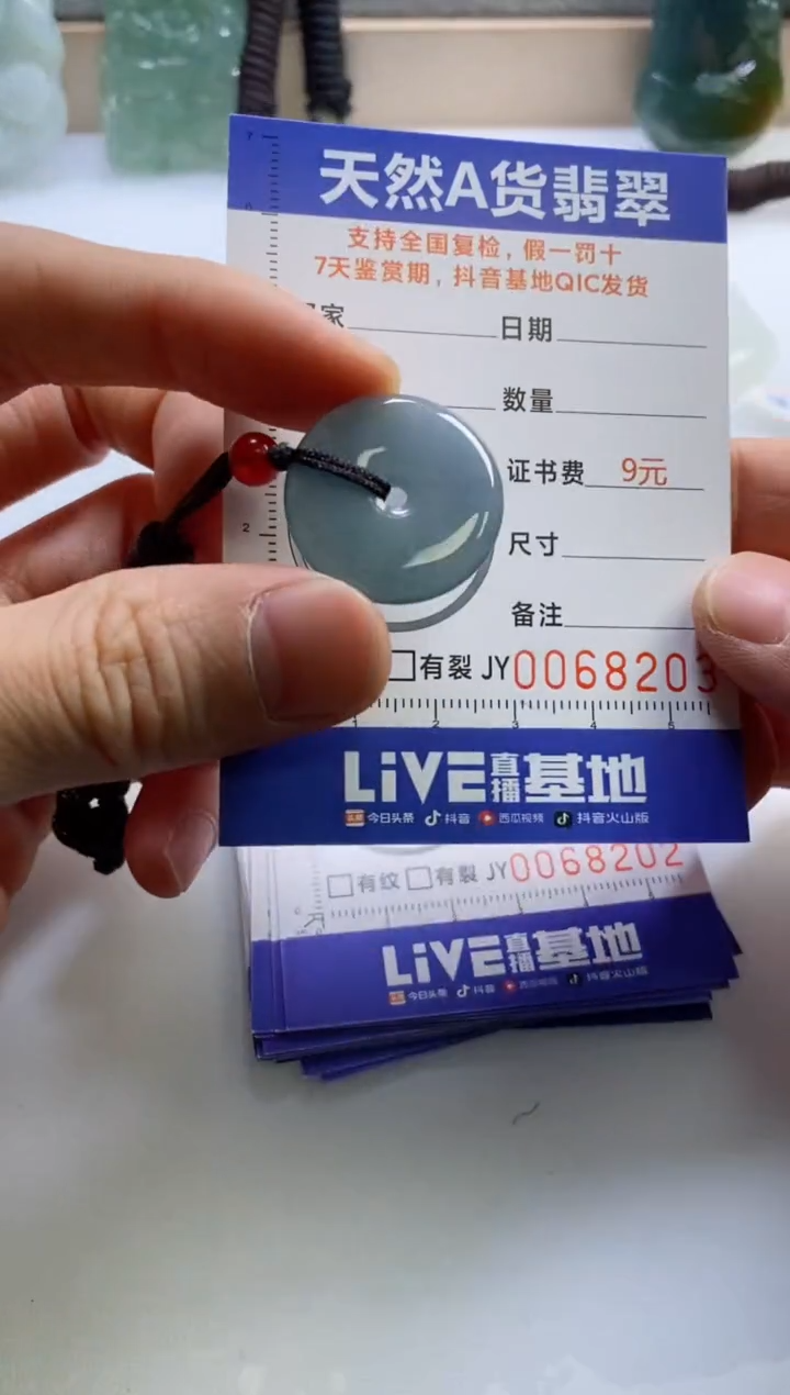 【闪购商品】翡翠挂件未镶嵌           