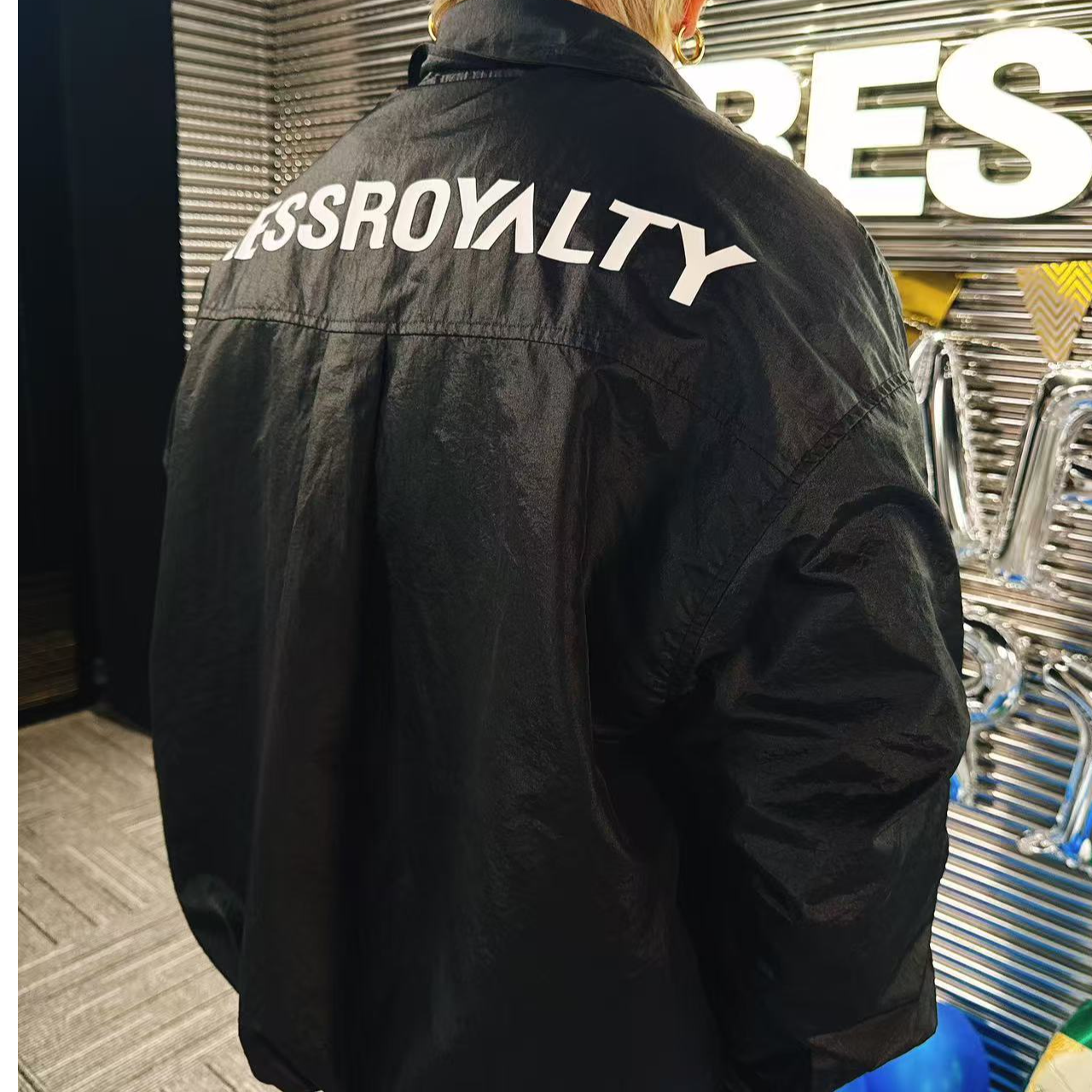 CH-立体英文衬衣棉衣宽松秋冬韩潮上衣-2030358