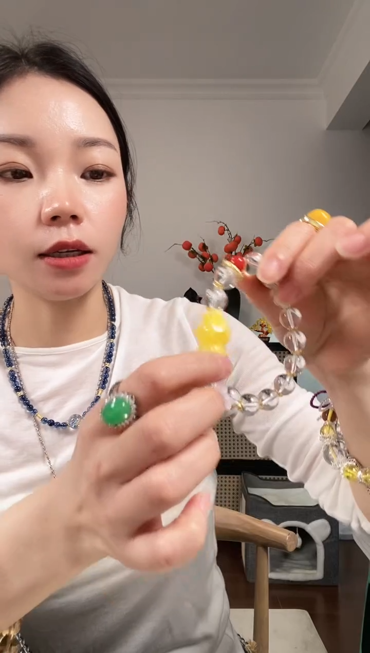 【闪购商品】琥珀颈饰未镶嵌A436AAAAAAA