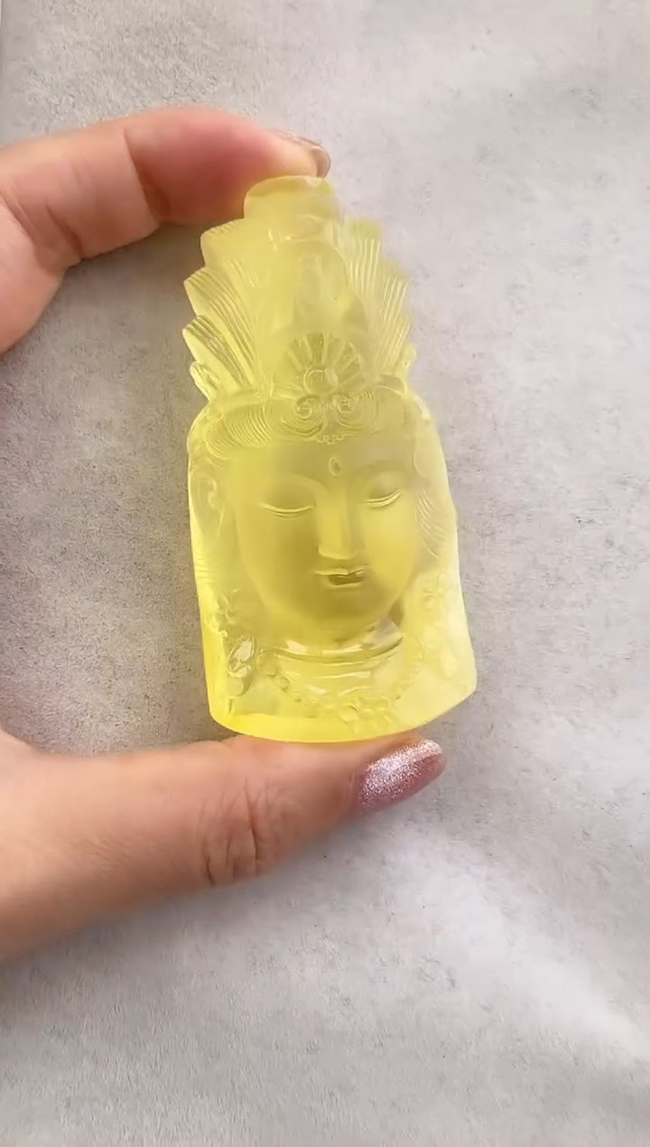 【闪购商品】定制琥珀未镶嵌10123033-吊坠