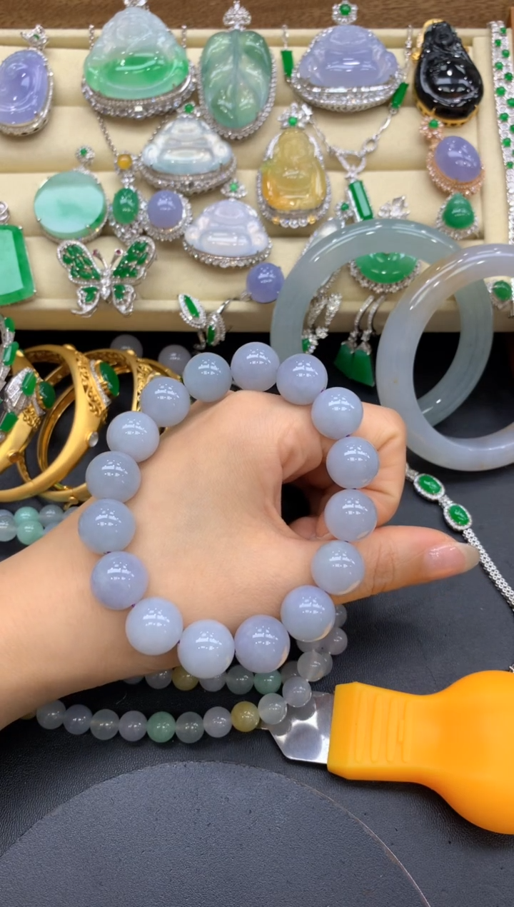 【闪购商品】翡翠手串未镶嵌223-中国好珍宝