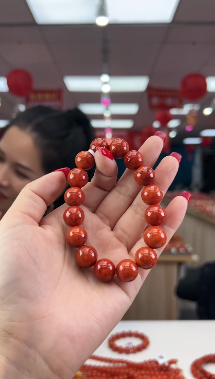【闪购商品】南红玛瑙珠串未镶嵌多样发其一/13/92198236