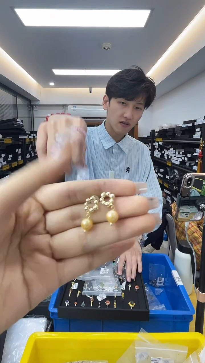 银S925镶嵌海水珍珠·多样性一件发货