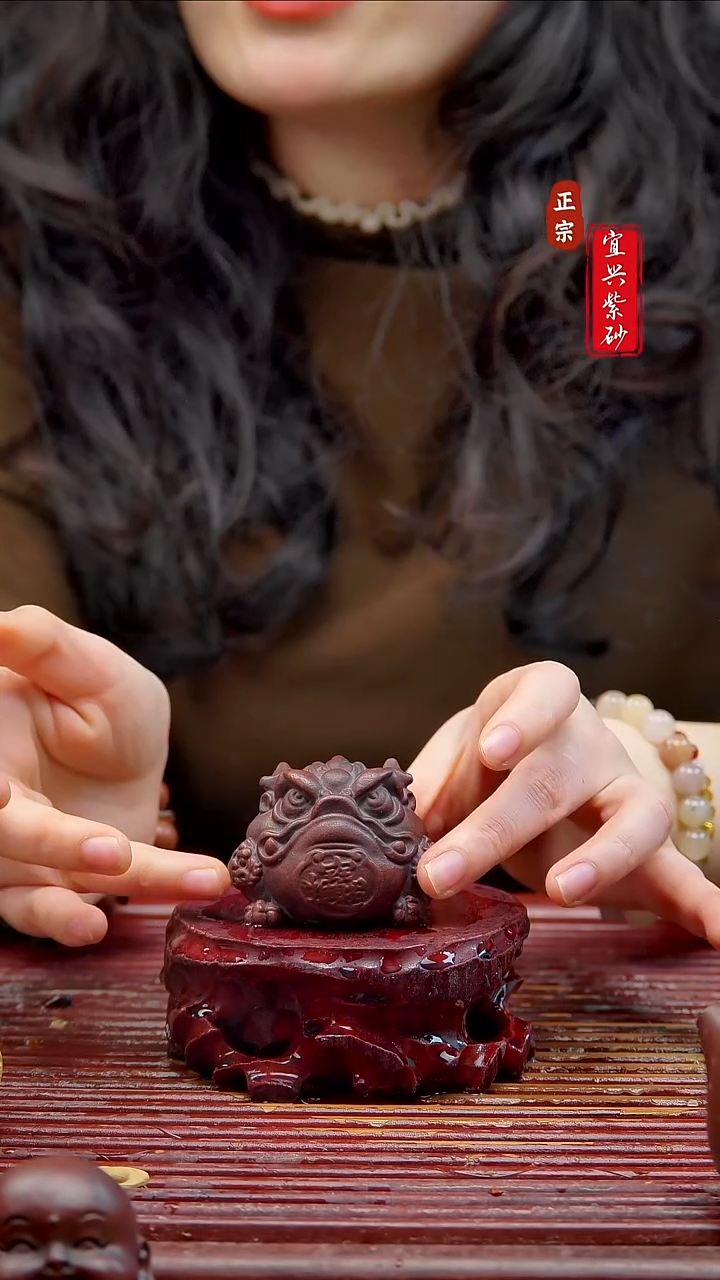 紫砂茶宠宜兴紫砂茶宠摆件