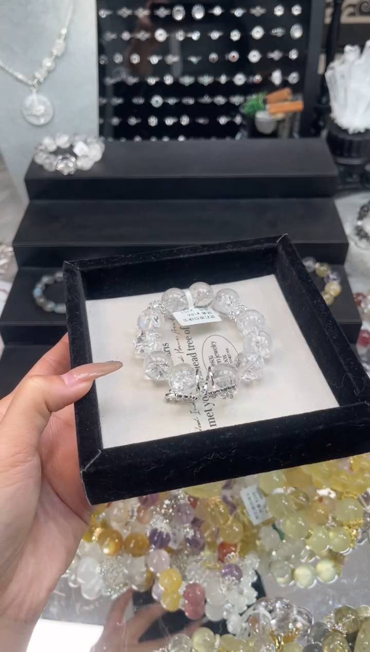 【闪购商品】水晶手链未镶嵌天然水晶 多样性发货