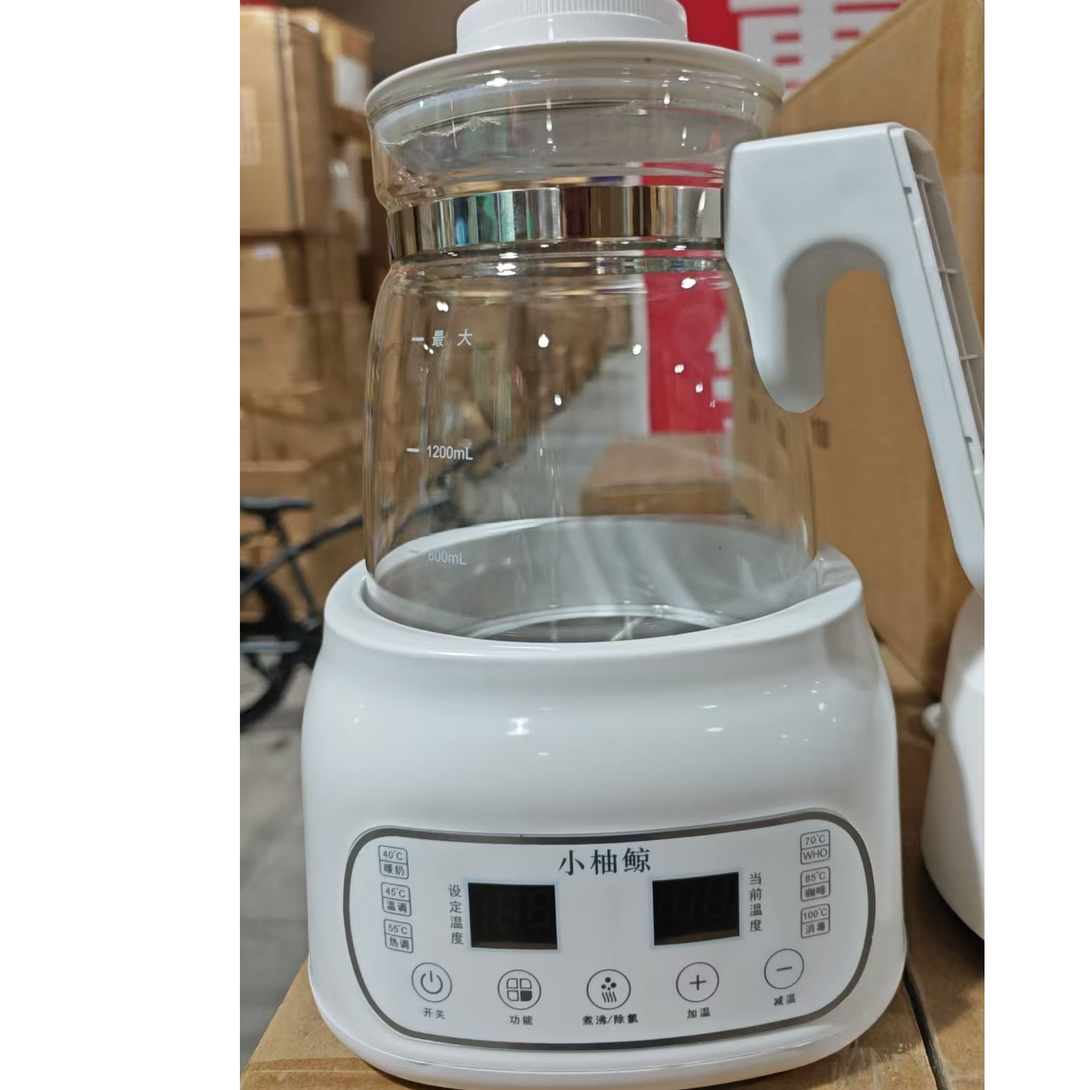 【品质高货】恒温玻璃调奶器电水壶全自动保温耐用家用养生壶