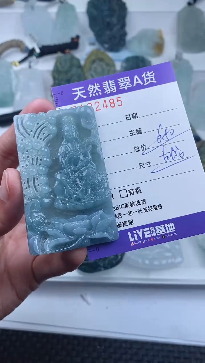 【闪购商品】翡翠颈饰未镶嵌       485