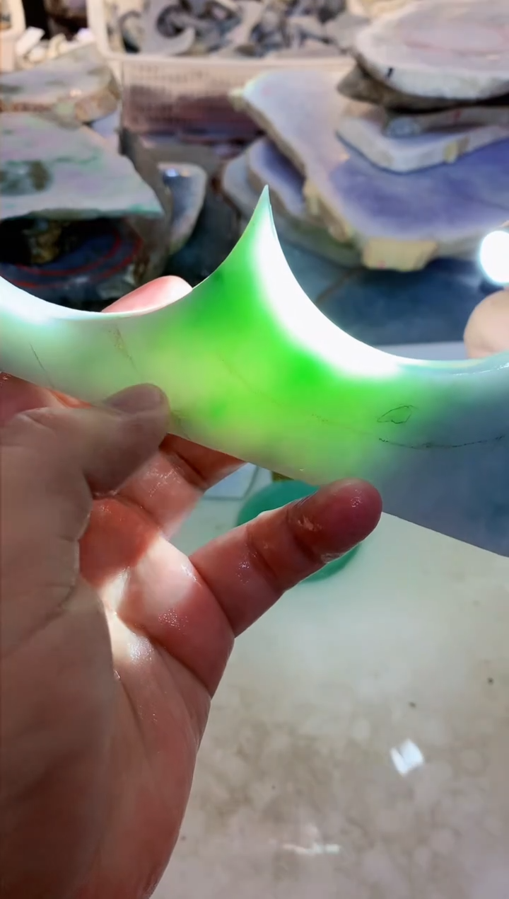 【闪购商品】翡翠颈饰未镶嵌0韩0翡翠珠宝294