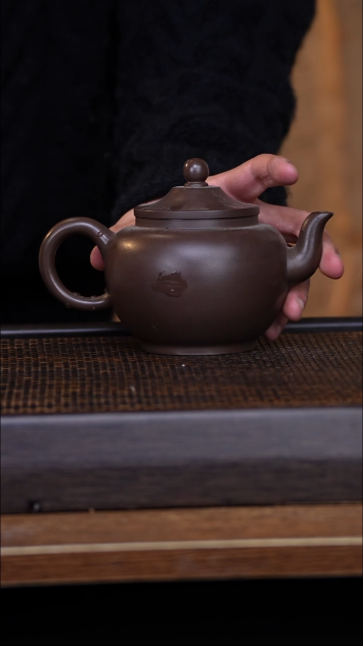 茶壶紫砂宜兴手工原矿紫砂壶001