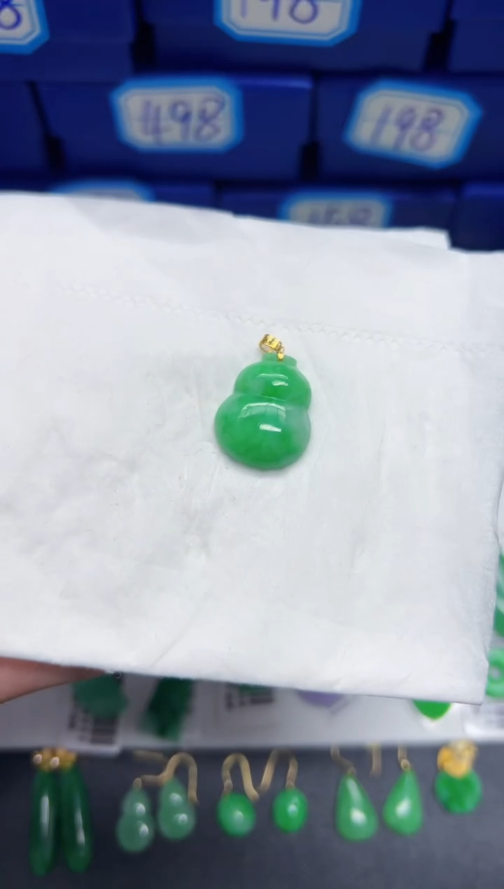 【闪购商品】翡翠颈饰未镶嵌Y缅料A货/支持复检/一件  