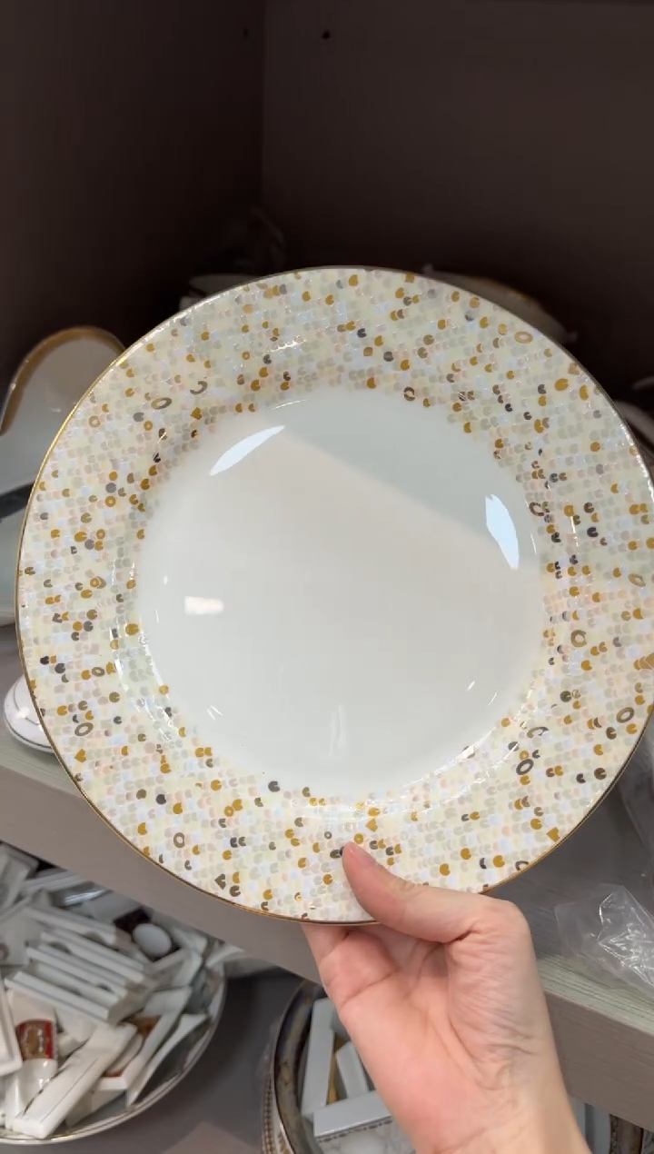 【闪购商品】瓷片9英寸平盘福利款 微瑕