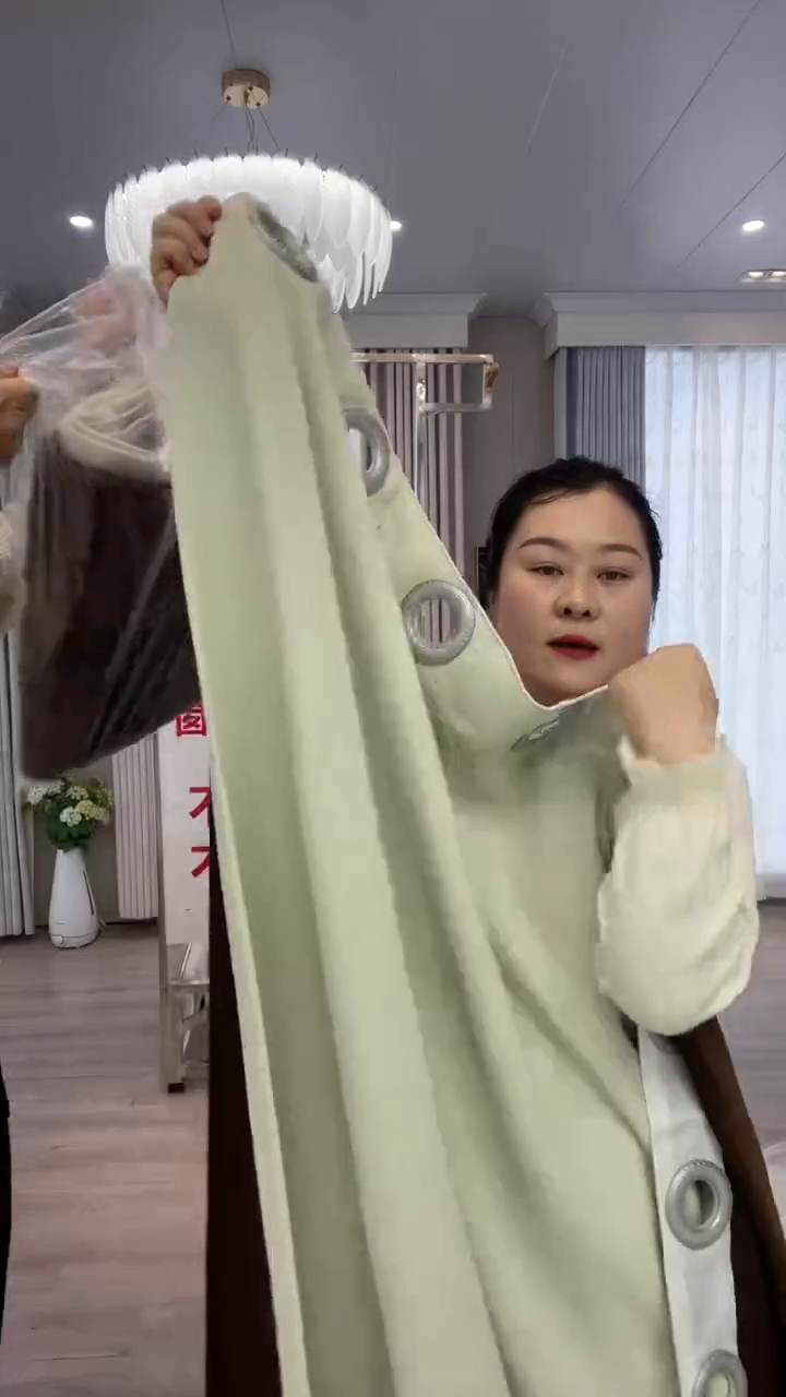 布 闪电购商品 14 特价5定制2.7默认打孔（晚）金枝玉叶奶油色