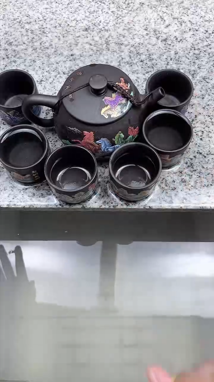 马到成功一壶六杯变色凤鸣套装