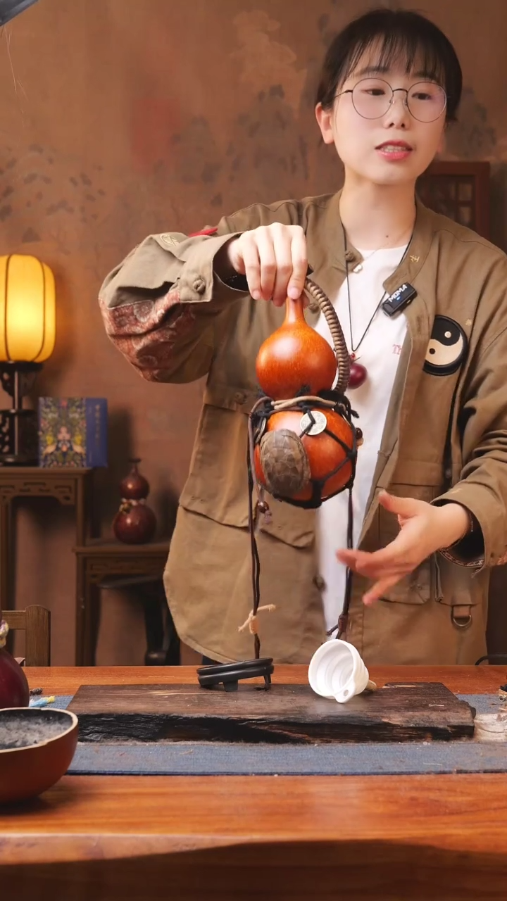 【闪购商品】195号精品大漆葫芦防腐防渗装水茶酒