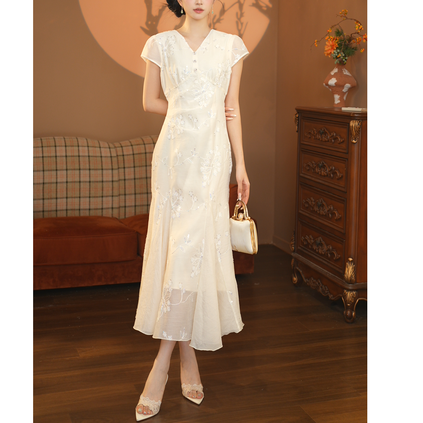 温迪定制-1944连衣裙P503-A