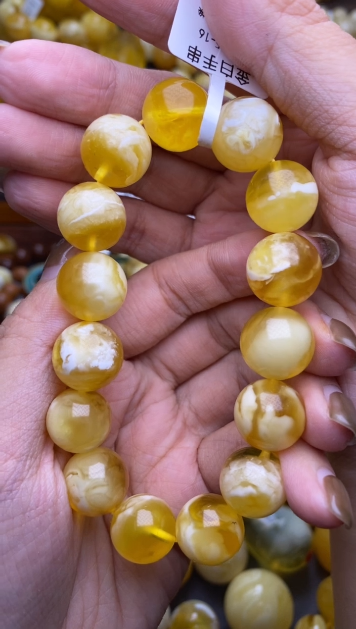 【闪购商品】琥珀裸石未镶嵌大小姐珠宝严选147