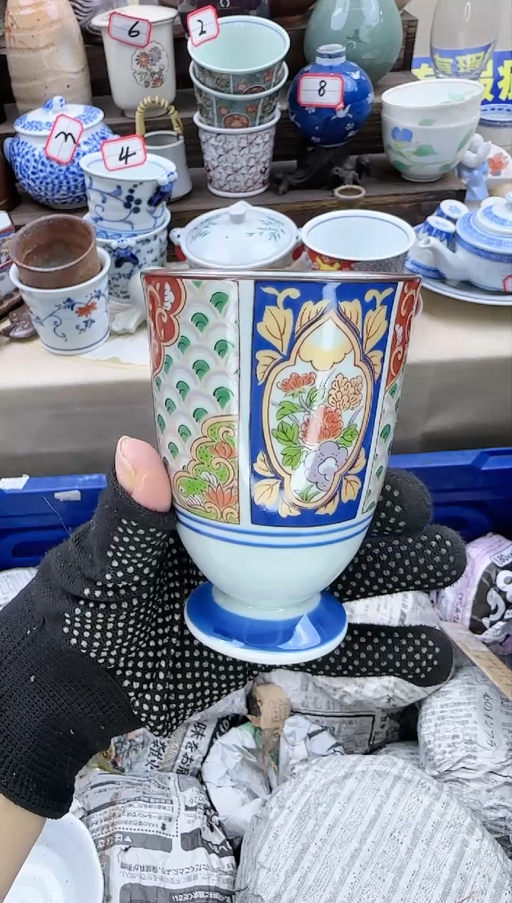 【闪购商品】瓷片清秀中古陶瓷满18米包邮一单一付