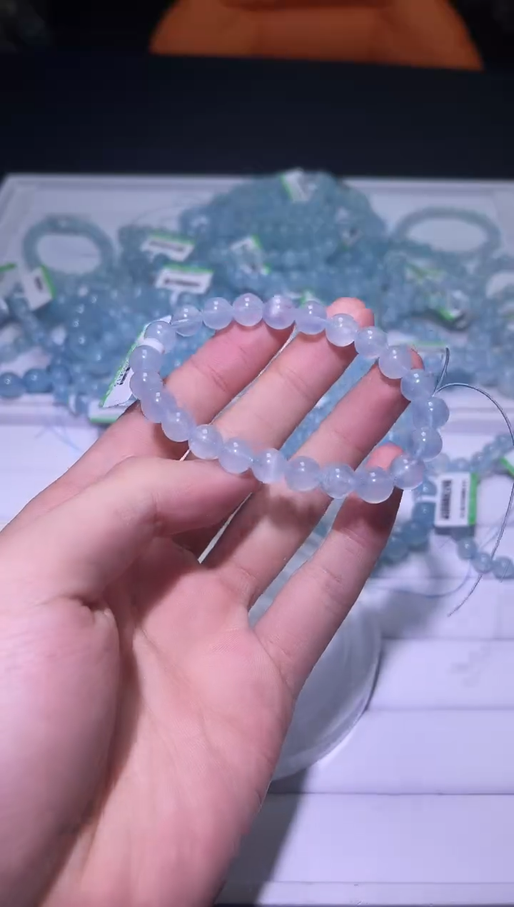 1海蓝宝石（处理）X015-海蓝宝单圈-多样性发其一