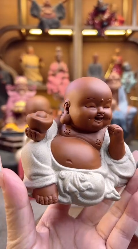 紫砂茶宠器闵茶宠摆件