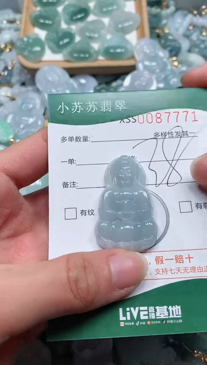 【闪购商品】翡翠颈饰未镶嵌闪购商品0087771