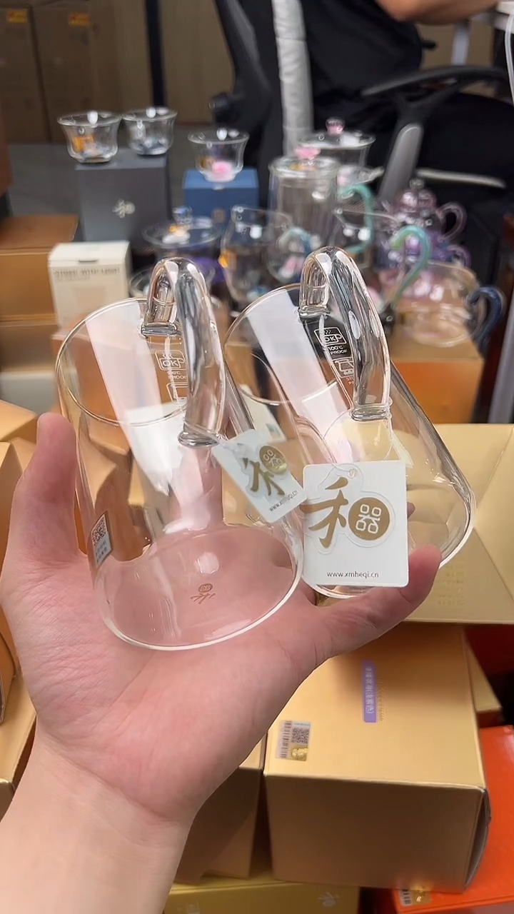 @@禾器晶彩清简杯透明2只